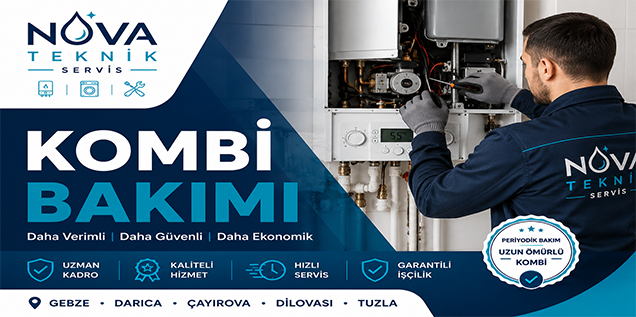 gebze kombi tamiri nova teknik servis